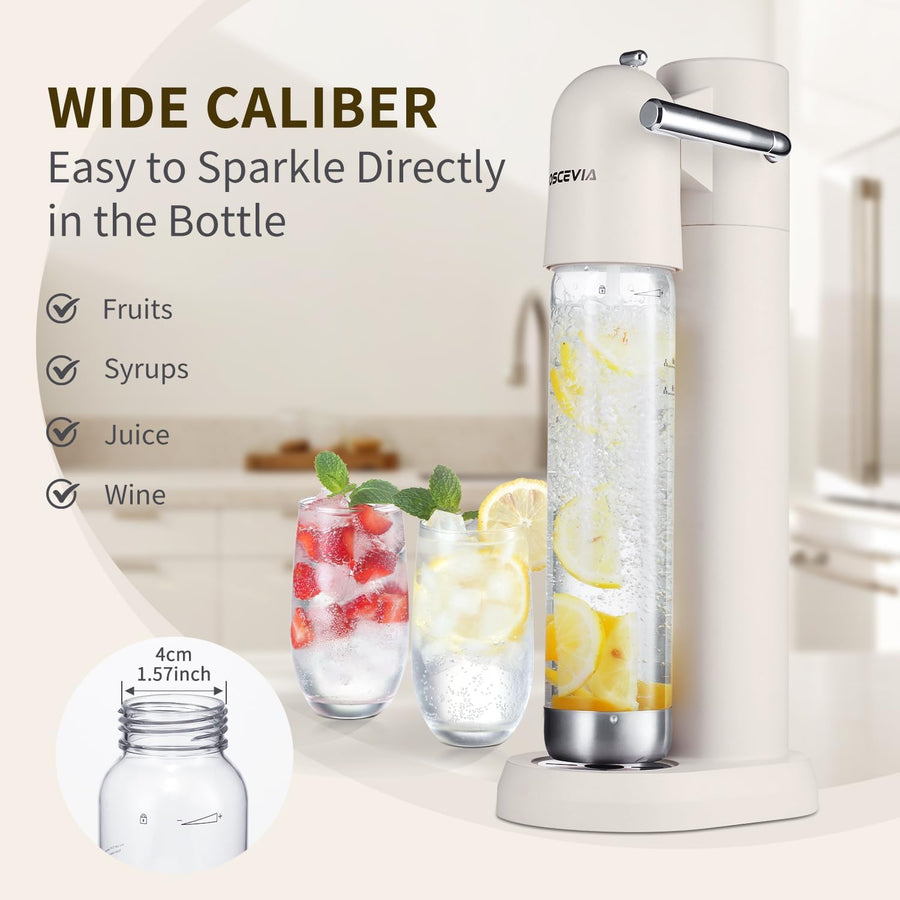 Macchina per Acqua Frizzante Gasatore da Casa
