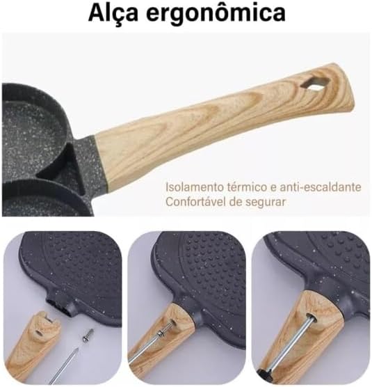 Padella a 4 scomparti