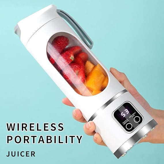 Frullatore elettrico portatile con batteria ricaricabile USB
