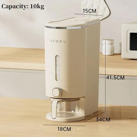 Dispenser e Contenitore per Cereali e Legumi Capienza 5kg